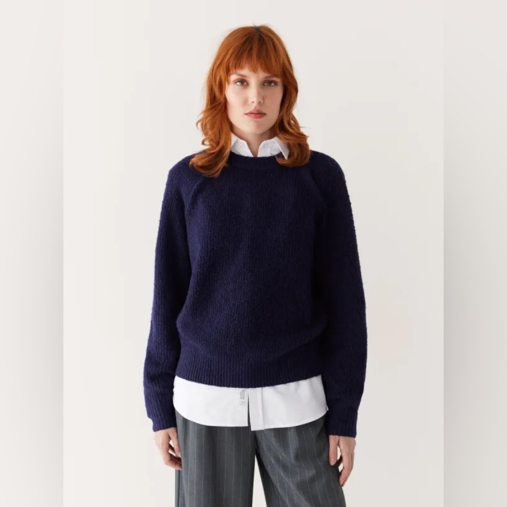 Frank & Oak - The Seawool® Crewneck Sweater in Night Sky